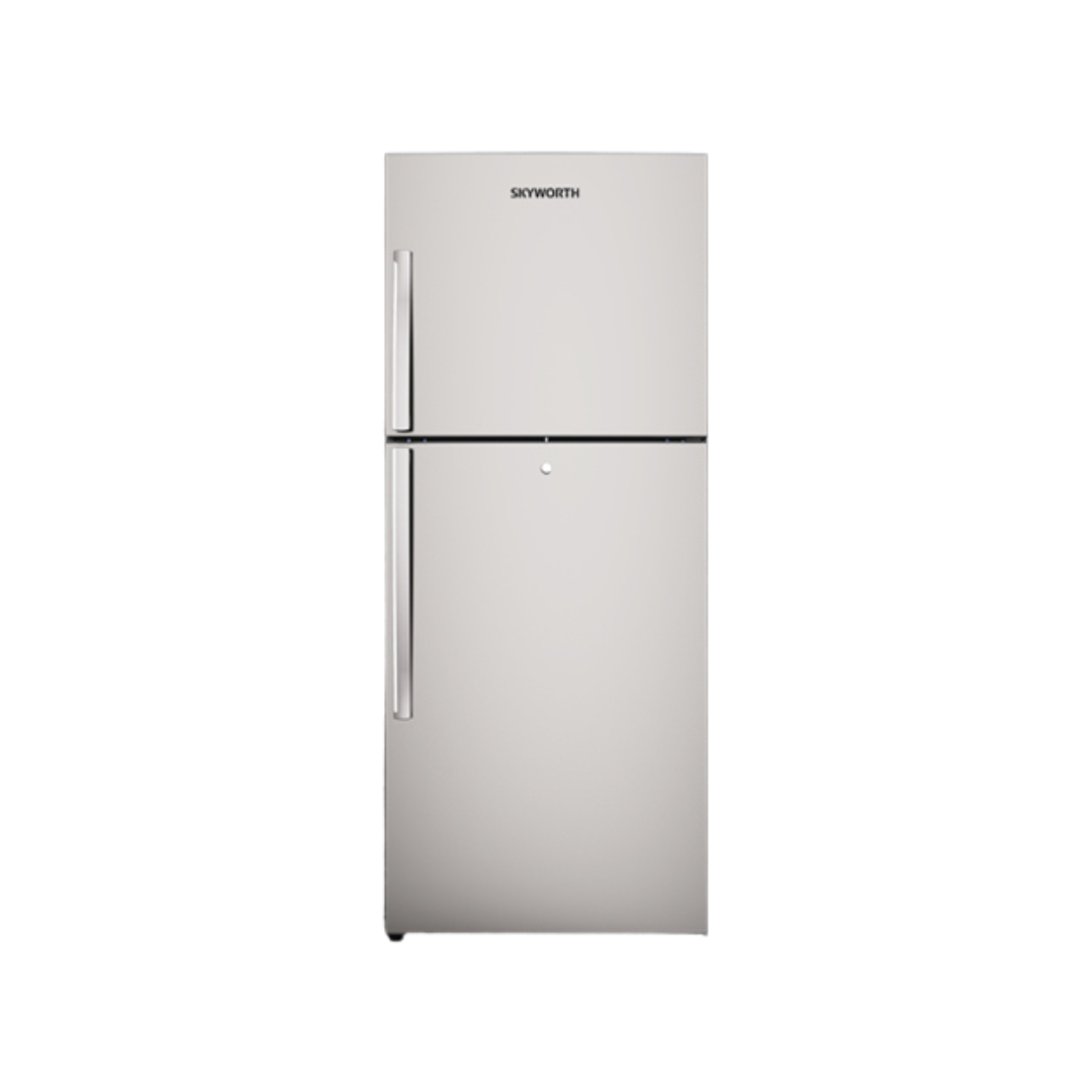 SKYWORTH 220L Silver Double Door Refrigerator - SRD-265WTA | AC GHAR